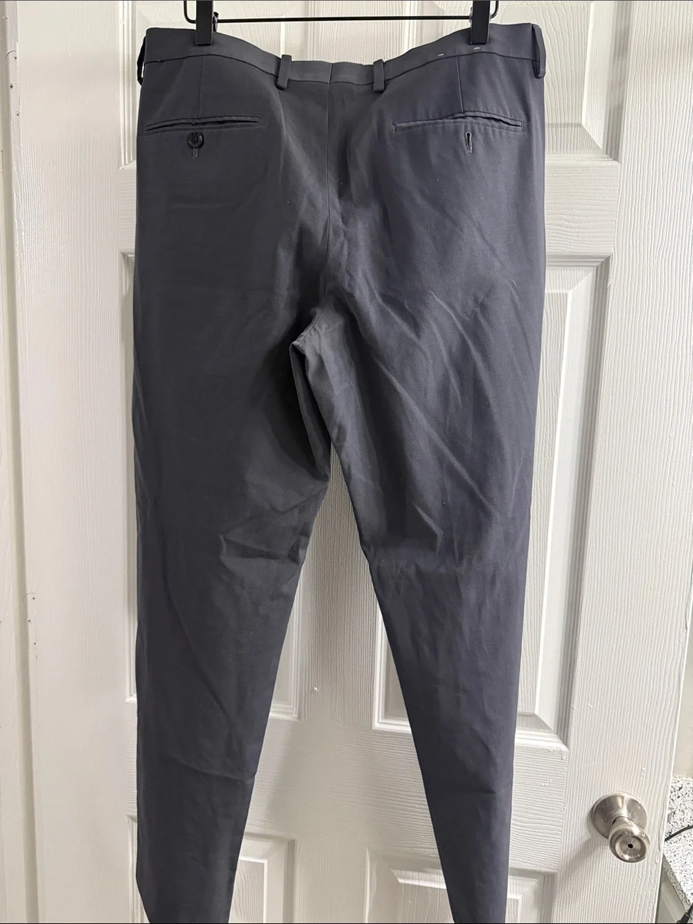 Express Men's Dress Pants in Charcoal Gray